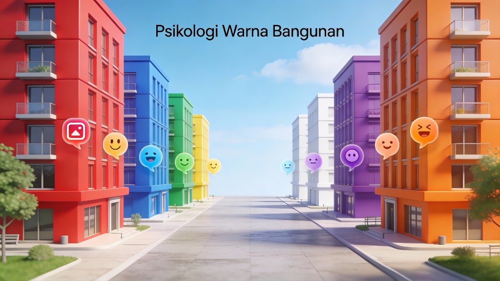  Arti Warna Bangunan Rumah 🎨